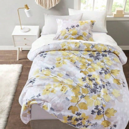 Comforter Set with Bed Sheets Yellow