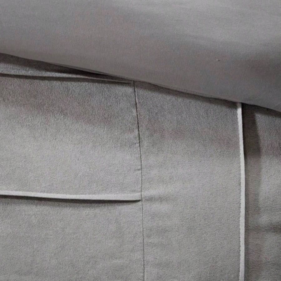 Piece Faux Suede Comforter Set Full