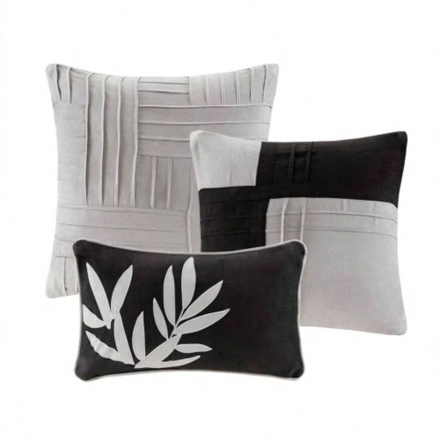 Piece Faux Suede Comforter Set Full