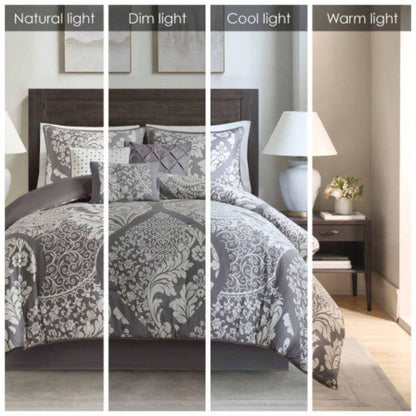 Piece Cotton Printed Comforter Set King