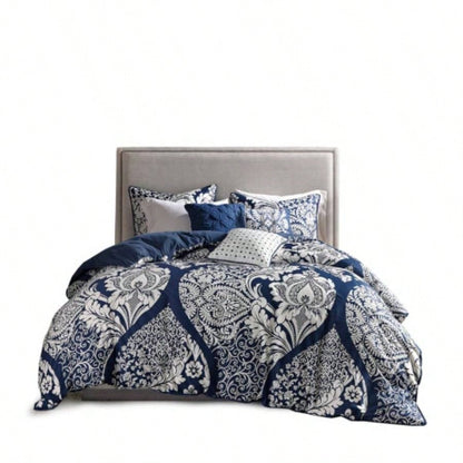 Piece Cotton Printed Comforter Set King