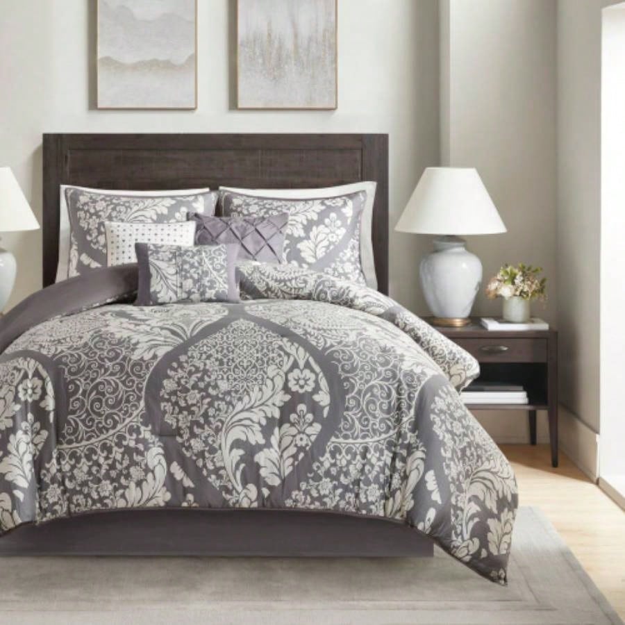 Piece Cotton Printed Comforter Set King