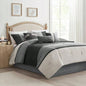 Piece Faux Suede Comforter Set Brown