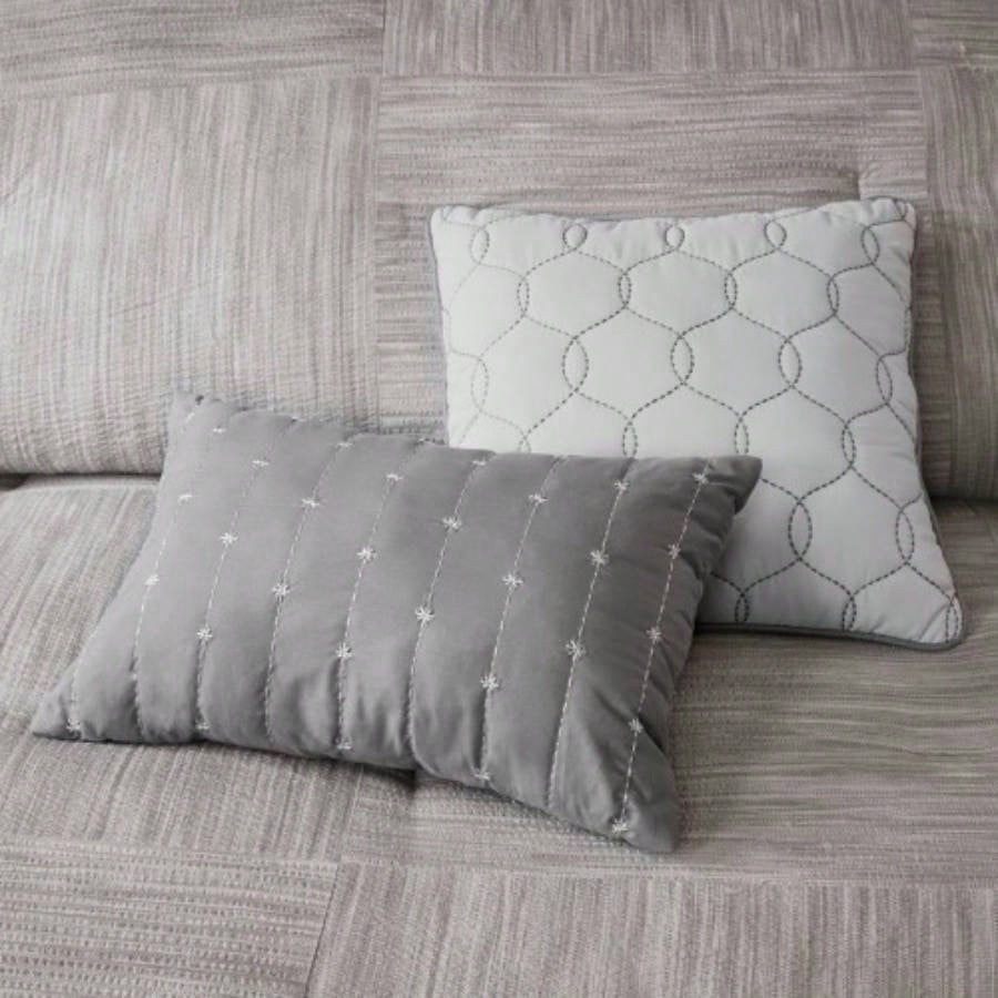 Piece Printed Seersucker Comforter Set Cal King