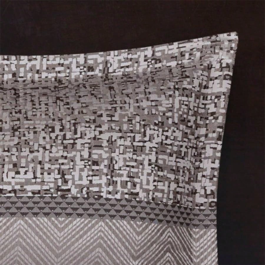 Piece Jacquard Comforter Set/Taupe Cal King