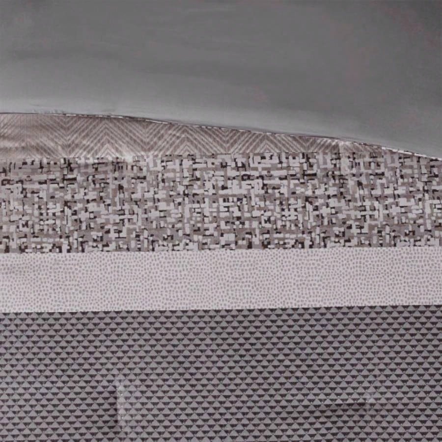 Piece Jacquard Comforter Set/Taupe Cal King