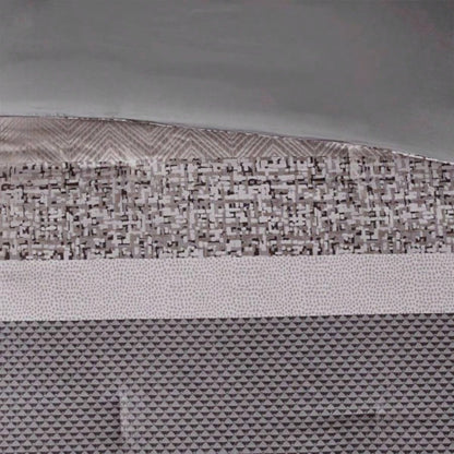 Piece Jacquard Comforter Set/Taupe Cal King