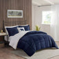 King Plush to Sherpa Down Comforter Set