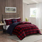 King Plush to Sherpa Down Comforter Set