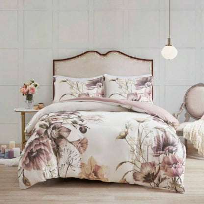 Full/ 3 Piece Cotton Printed Duvet Cover Set