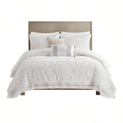 Duvet Set Ivory Full/