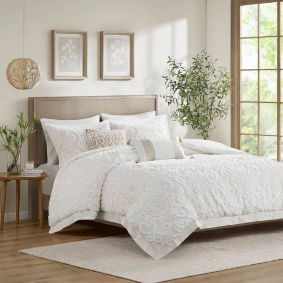 Duvet Set Ivory Full/