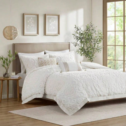 Duvet Set Ivory Full/