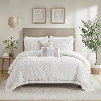 Duvet Set Ivory Full/