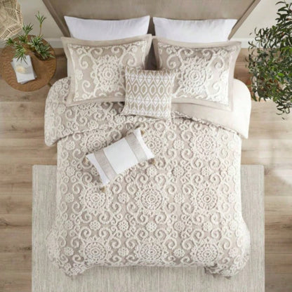 Duvet Set Ivory Full/