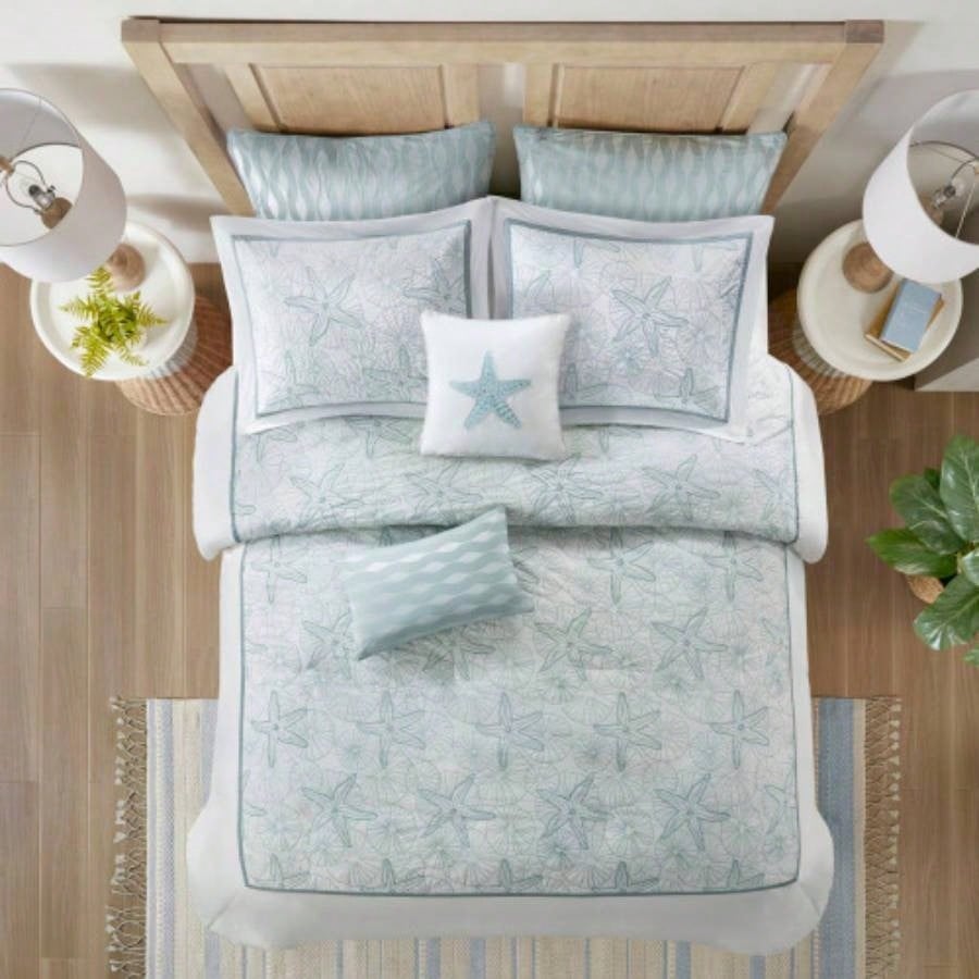 Duvet Cover Set White Full/