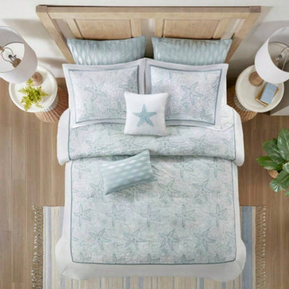 Duvet Cover Set White Full/