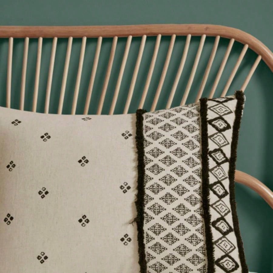 King/Cal King 3 Piece Flax and Cotton Blended Duvet Cover Set