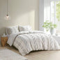 Full/ 3 Piece Cotton Jacquard Duvet Cover Set