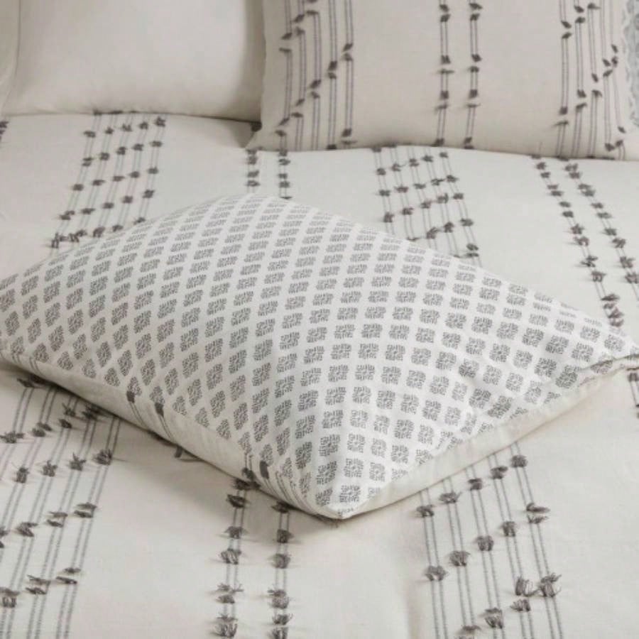 Full/ 3 Piece Cotton Jacquard Duvet Cover Set