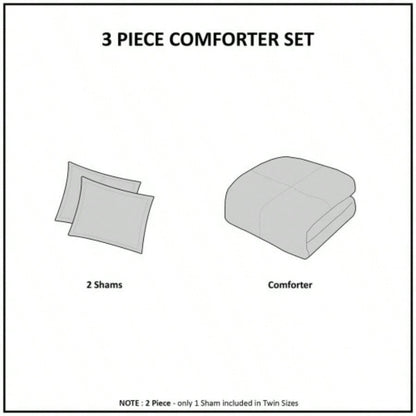 Twin/Twin XL Ultra Plush Down Comforter Set