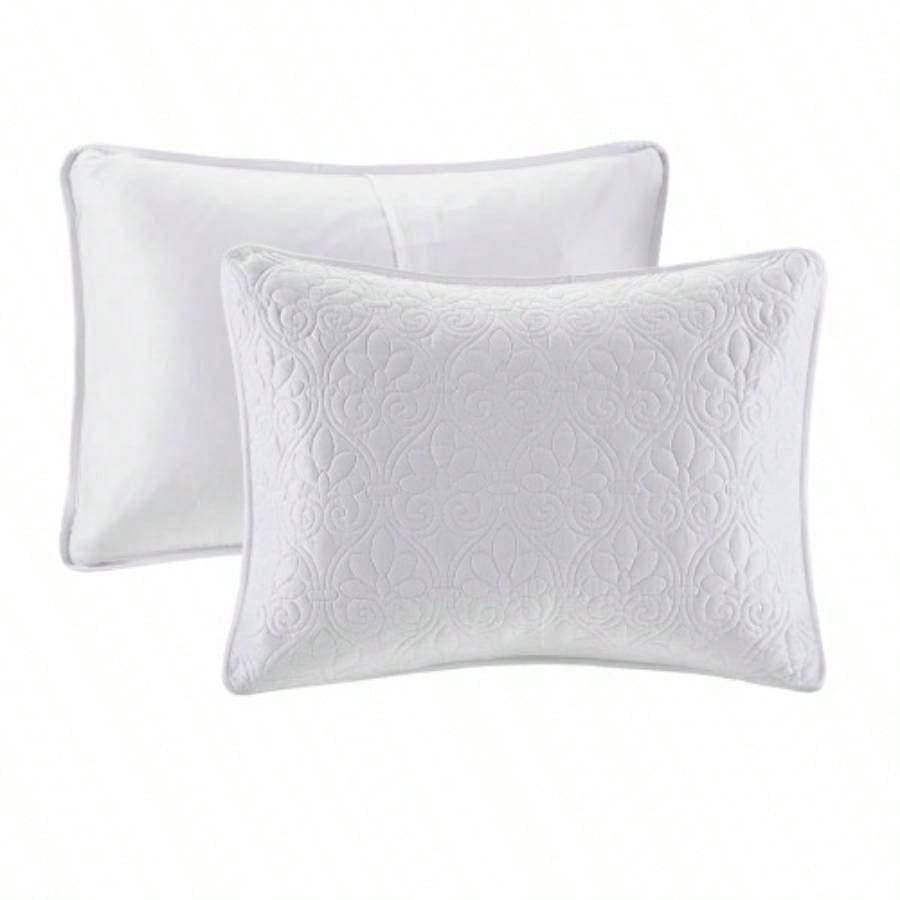 Reversible Bedspread Set White