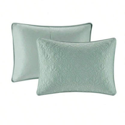 Reversible Bedspread Set Seafoam King