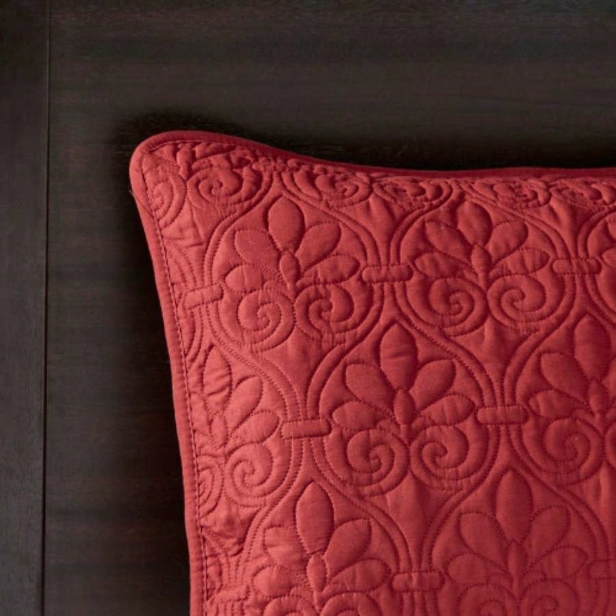 Reversible Bedspread Set Red