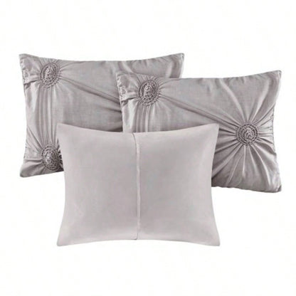 6 Piece Reversible Daybed Cover Set Dark Gray Daybed
