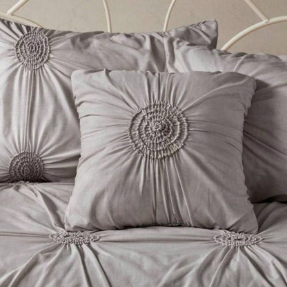 6 Piece Reversible Daybed Cover Set Dark Gray Daybed