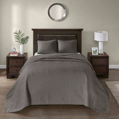 Reversible Bedspread Set Dark