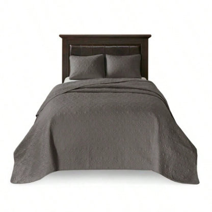 Reversible Bedspread Set Dark