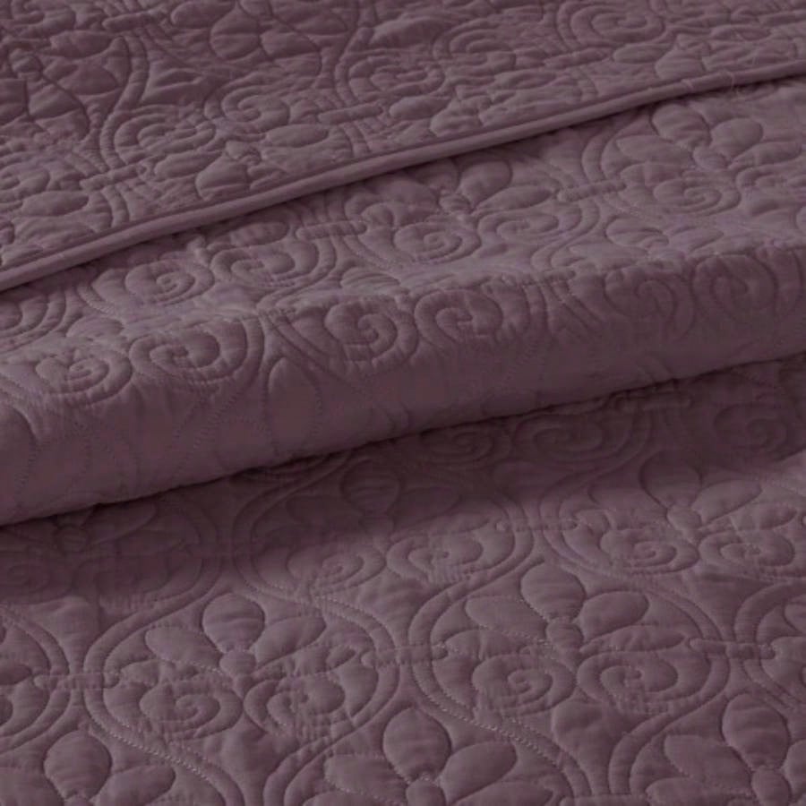 Reversible Bedspread Set Purple