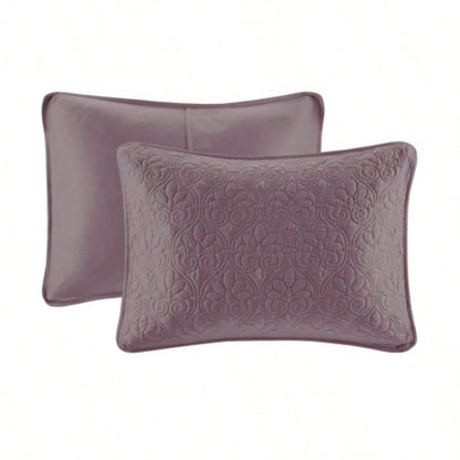 Reversible Bedspread Set Purple