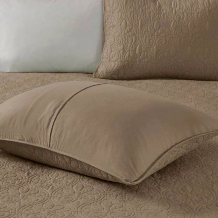 Reversible Bedspread Set Mocha