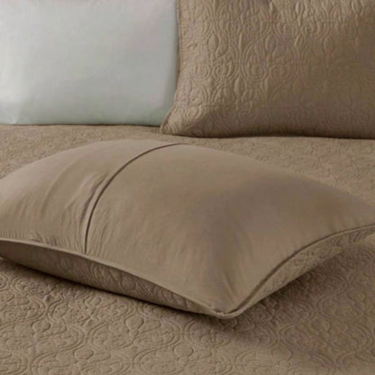 Reversible Bedspread Set Mocha King