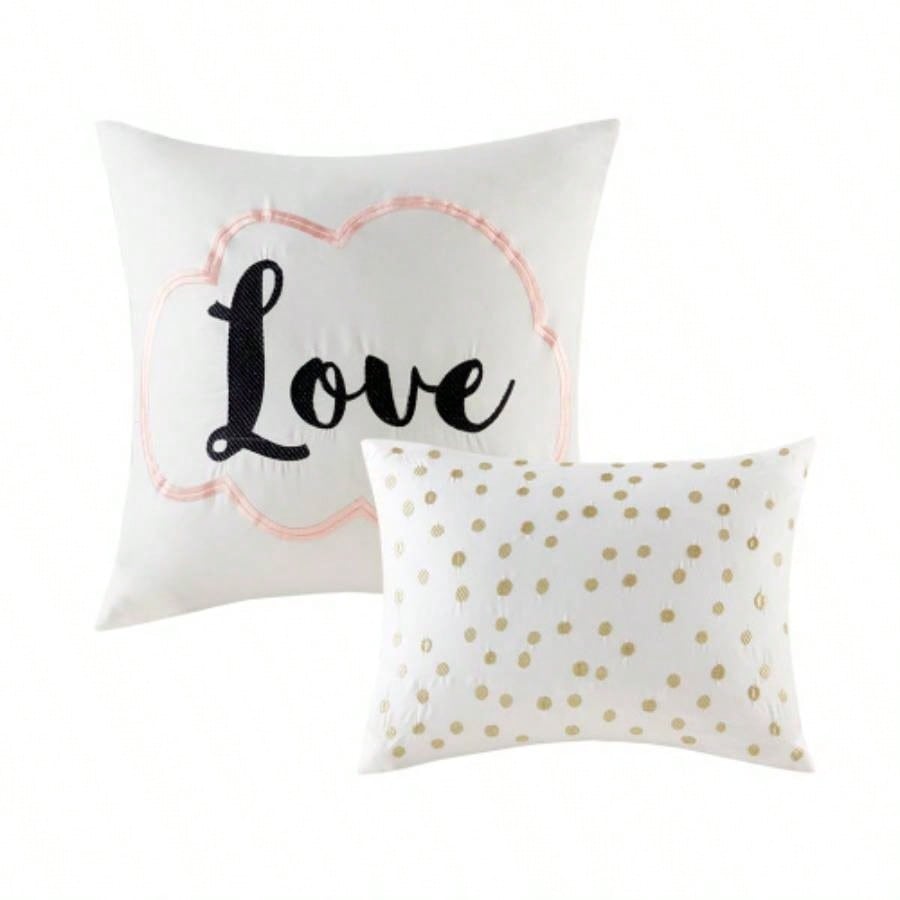 Full/ Metallic Printed Comforter Set