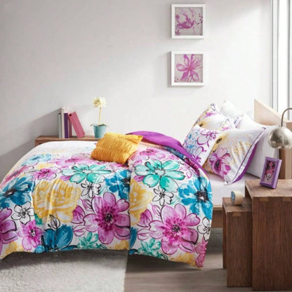 Twin/Twin XL Floral Comforter Set