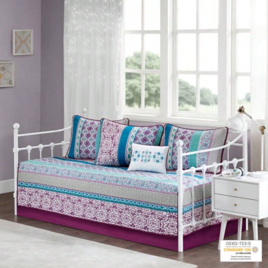 Daybed 6 Piece Boho Reversible Daybed Set