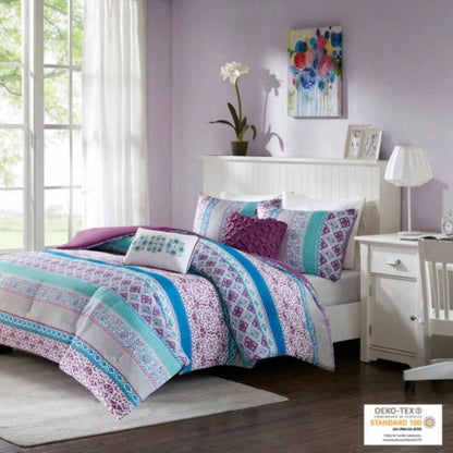 Daybed 6 Piece Boho Reversible Daybed Set