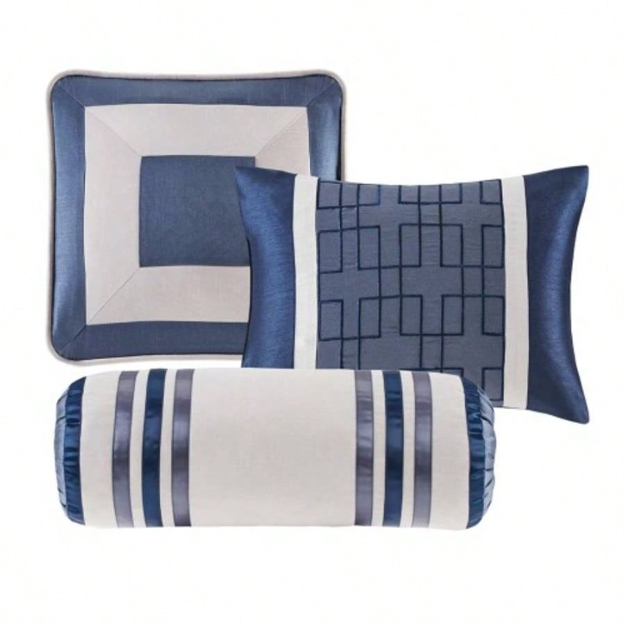 Piece Comforter Set Navy