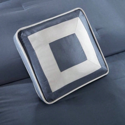 Piece Comforter Set Navy