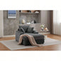 VIDEO/NewCombination Modular Convertible Sectional Sofa Bed Set, Armrest storage, Stainless steel cup holder, USB, Upholstered Sofa, Deep, Living Room, Loft, Apartment, Office, 2 Colors