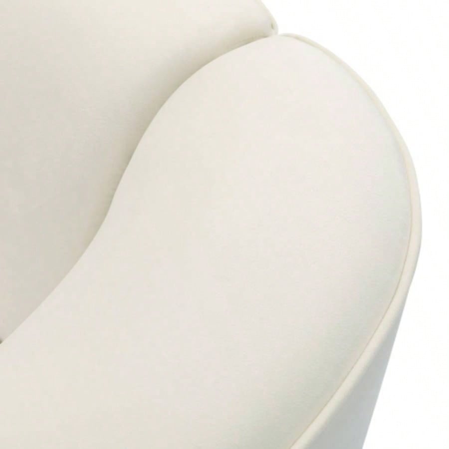 87 Curved Contemporary Sofa in: Plush Seating, Streamlined Design, and Durable Frame - Stylish Living Spaces