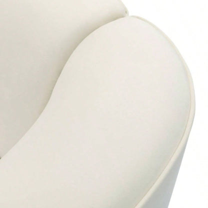 87 Curved Contemporary Sofa in: Plush Seating, Streamlined Design, and Durable Frame - Stylish Living Spaces