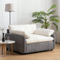 Video50*43 Oversized Chenille Single Sofa Chair, Wide and Deep Accent Chair, Modern Upholstered Comfy Armchair, Color Blocking Couch Lounge with Pillows Living Room, Apartment, Bedroom, Colors