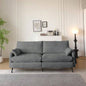 Deep 3 - Seater Cloud Couch with 2 Armrest Pillows and 2 Toss Pillows, Love Living Room Bedroom Office Apartment,