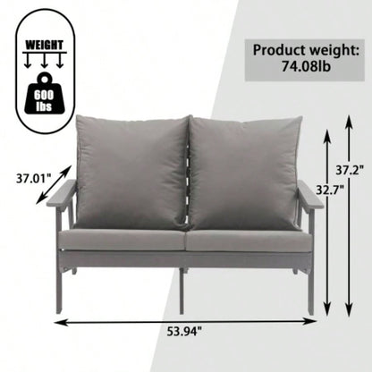Patio Sofa Outdoor Loveseat Sofa 2 - Seater