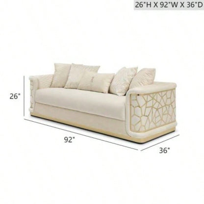 Talia G0997A - S Sofa, IVORY