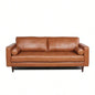 Mid - Tufted Leather Sofa
